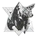 Arrowhead, Coordinates: 34° 15' 26.6004'' N, 117° 10' 23.6676'' W, Roman Numerals: VI . XXVI . XXI, Bear tattoo design idea