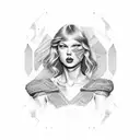 taylor swift tattoo design idea