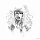 taylor swift tattoo design idea