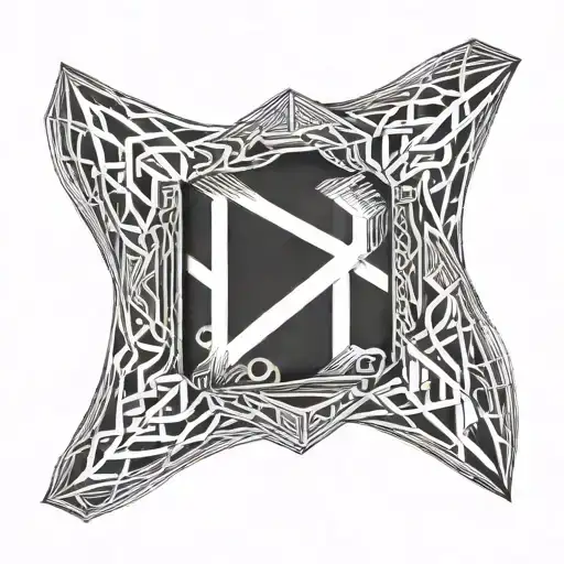 ring, square doesn't fit tattoo design idea