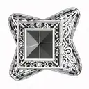 ring, square doesn't fit tattoo design idea