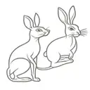 mouse and Hare Krishna maha tattoo design idea