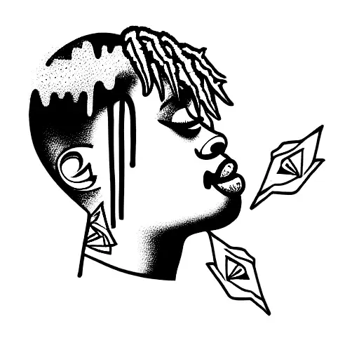 999 juice wrld tattoo tattoo design idea