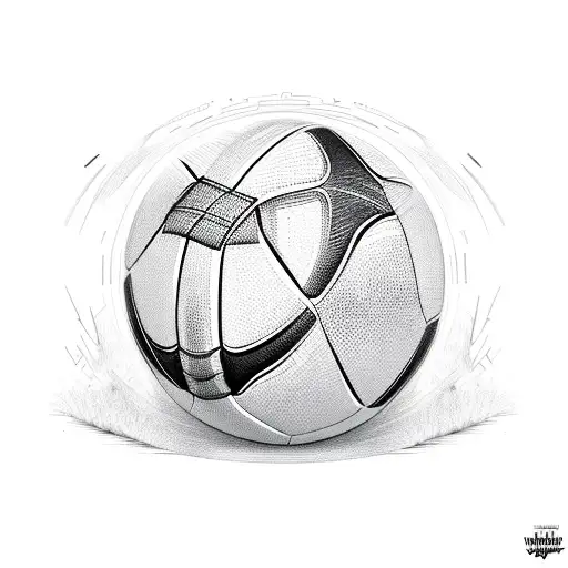 football  tattoo design idea