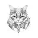 sketch olomouc rectangle tattoo design idea