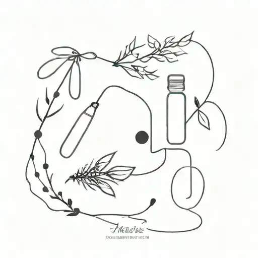 medicine tattoo design idea