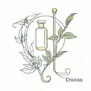medicine tattoo design idea