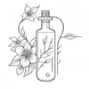 medicine tattoo design idea