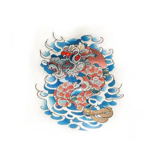 still water runs deep tattoo design idea