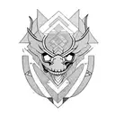 switchblade and snake tattoo design idea