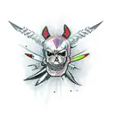 switchblade tattoo design idea