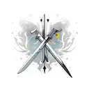 switchblade tattoo design idea