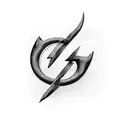 Wolverine's claws forming the shape of the letter 'X' tattoo design idea