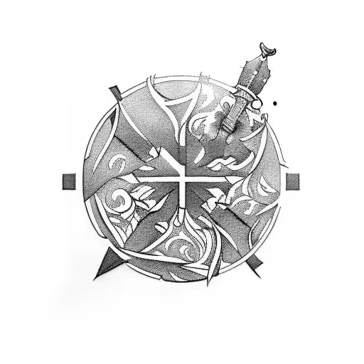 gallic tattoo design idea