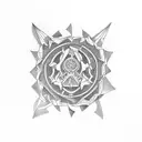 gallic tattoo design idea