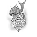 gallic tattoo design idea