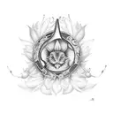 juice box tattoo design idea