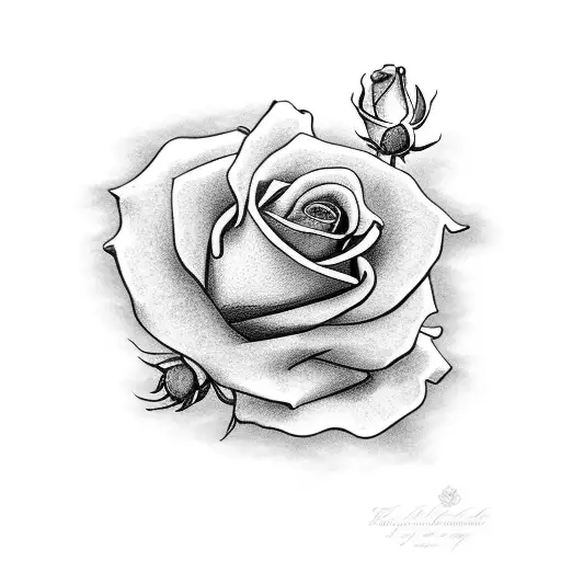 a lung with roses for cystic fibrosis tattoo design idea