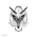 arrow with kundalini tattoo design idea