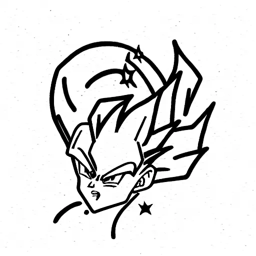 dragon ball tattoo design idea
