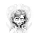 Coraline the movie tattoo design idea