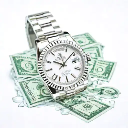 money and rolex daydate on some ice tattoo design idea