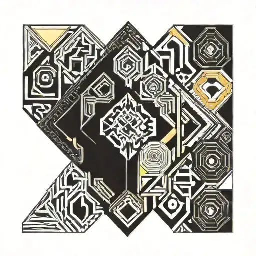 inspired in Colombia culture tattoo design idea