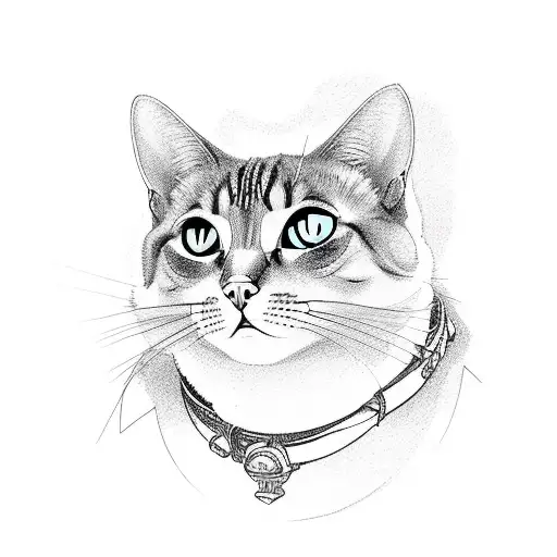 Turbo as a cat tattoo design idea