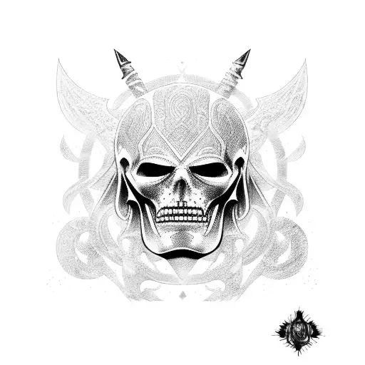 ares god tattoo design idea