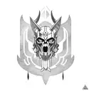 ares god tattoo design idea