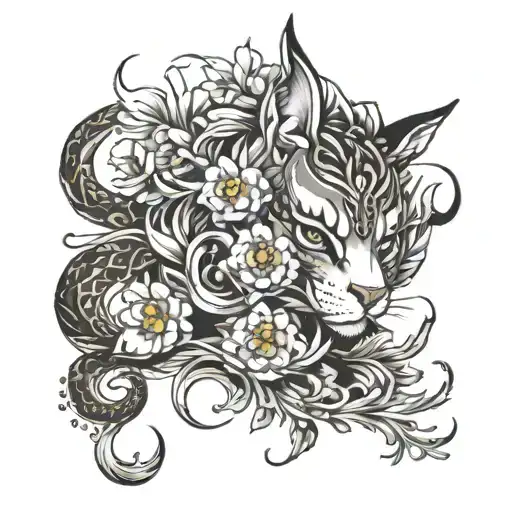 Maki Zenin tattoo design idea