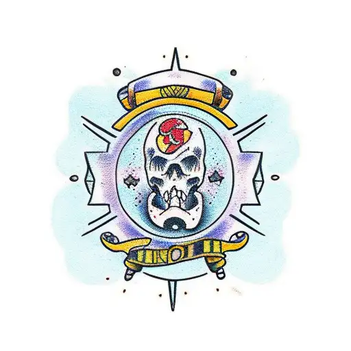 Camino de santiago  tattoo design idea