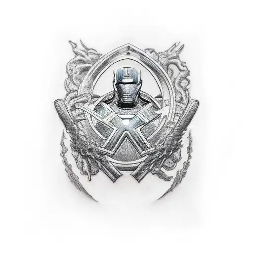 the avengers tattoo design idea