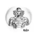 the avengers tattoo design idea