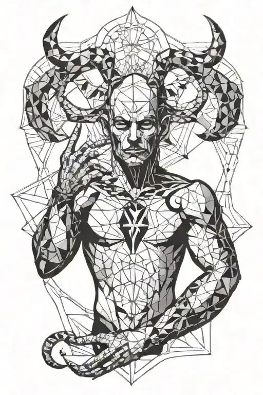 Slave salute gay tattoo futuristic 666 satan tattoo design idea