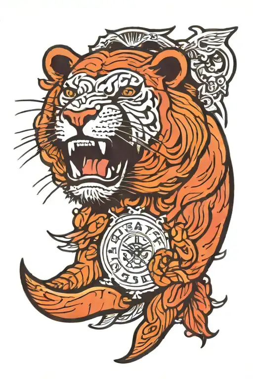 Navy Seal, Leo, Father tattoo design idea