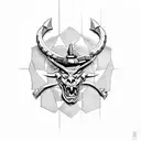 usmc devil dog tattoo design idea