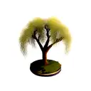  willow tree tattoo design idea