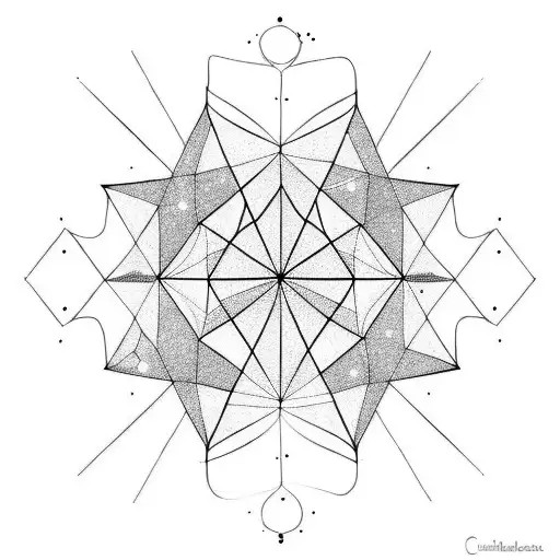 Constellation tattoo design idea