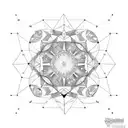 Constellation tattoo design idea