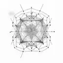 Constellation tattoo design idea