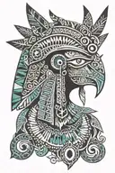 ojo de horus tattoo design idea