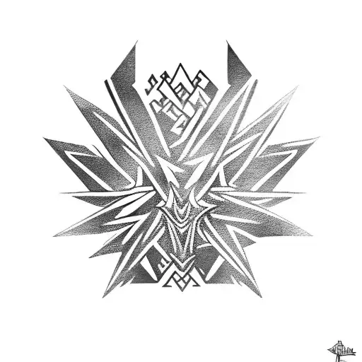 y2k zapdos tattoo design idea
