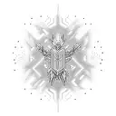 cybersigilism zapdos tattoo design idea