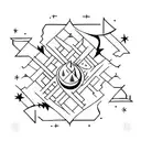 free palestine  tattoo design idea