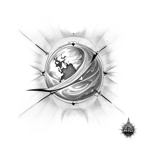 astrophysics tattoo design idea