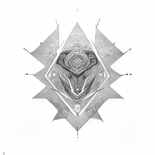 indio tattoo design idea