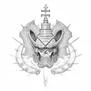 saint george tattoo design idea