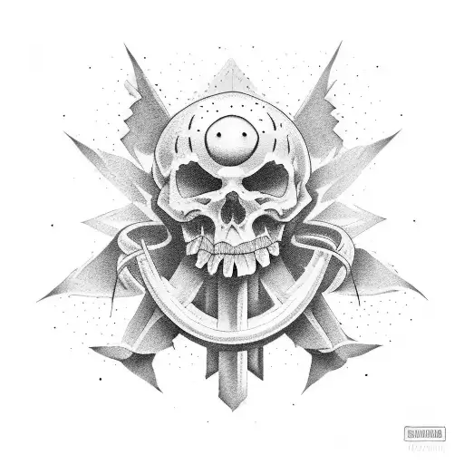 cursed memories tattoo design idea