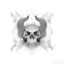 cursed memories tattoo design idea